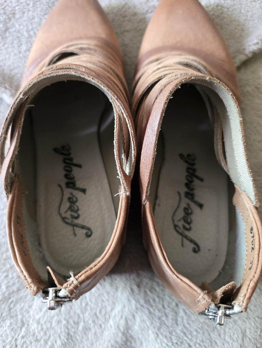 Free People Lost Valley Ankle Boots Size 39 - Picture 8 of 12